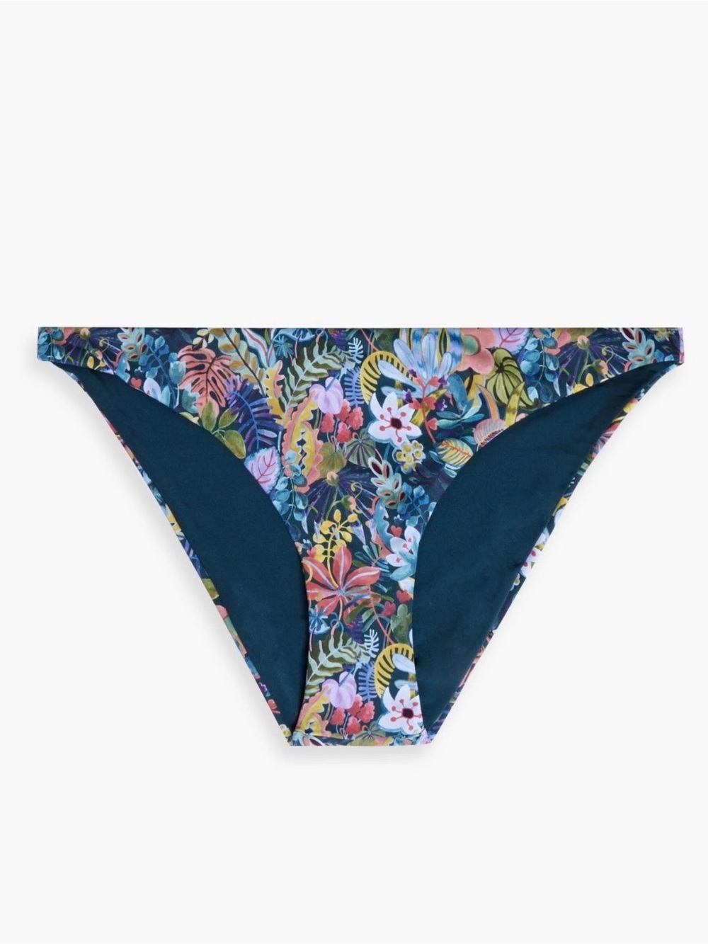 NWT Onia Ashley Liberty Jungle Forest Floral Bikini Bottoms L
